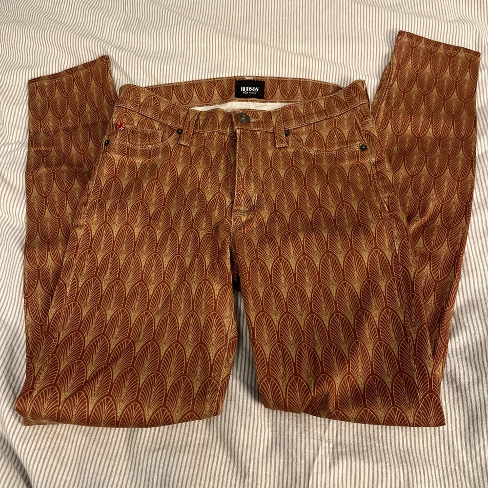 RARE Hudson Nico Art Nouveau Jeans Sz 27